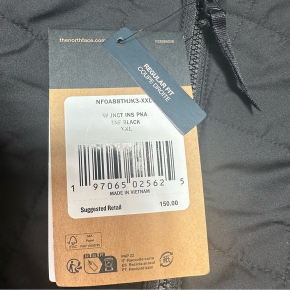 The North Face Women's Junction Insulated Coat Size XXL New MSRP $150 - Picture 5 of 14